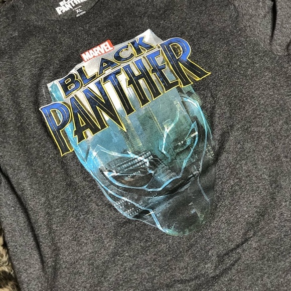 BLACK Panther marvel graphic T-shirt - Picture 5 of 8